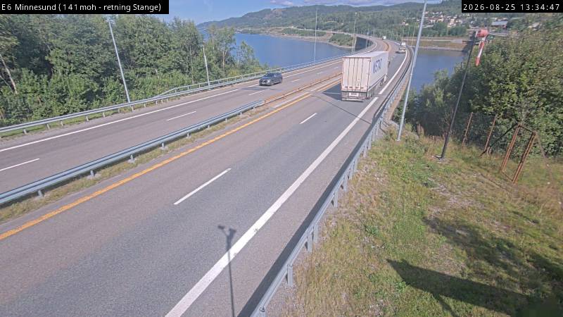 Minnesund, retning Stange