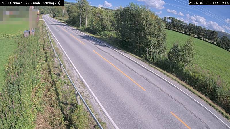 Osmoen, retning Os