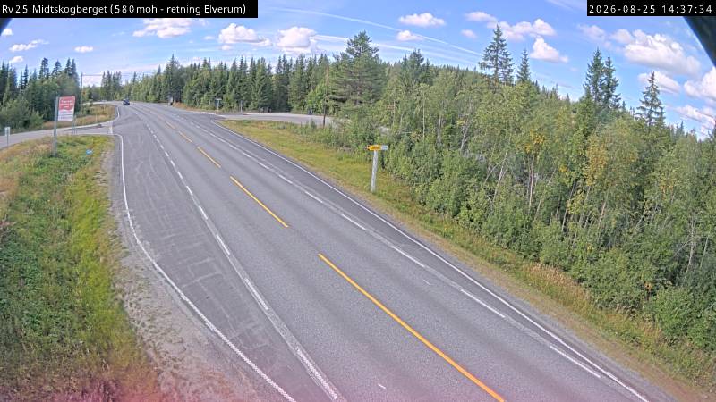 Midtskogberget, retning Elverum