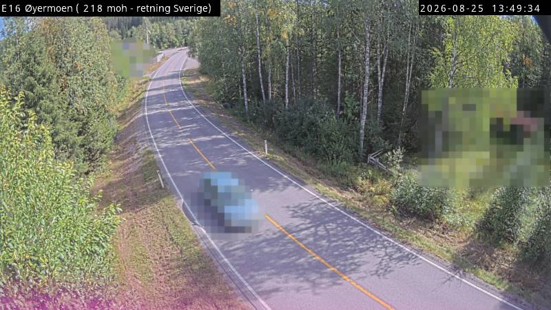 Øyermoen, retning mot Sverige