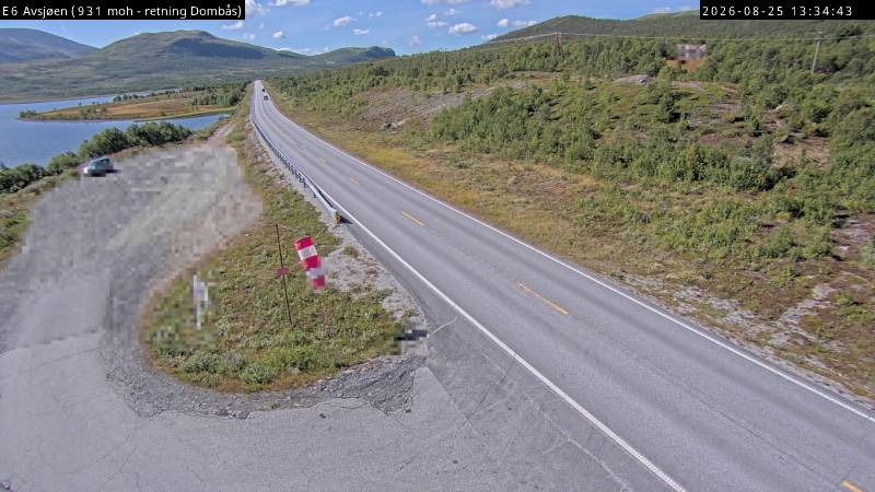 Avsjøen, retning Dombås