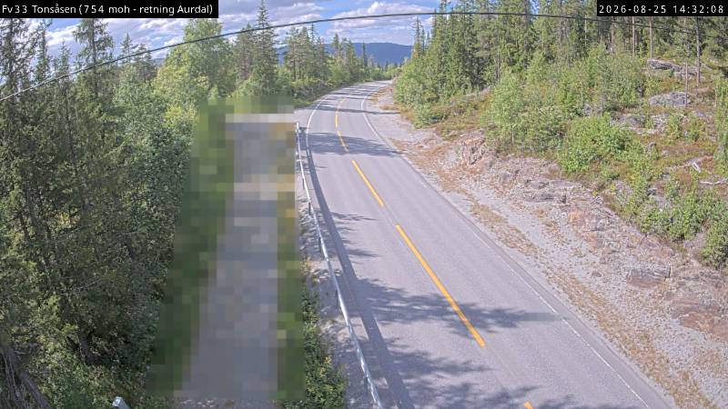 Tonsåsen, retning Aurdal