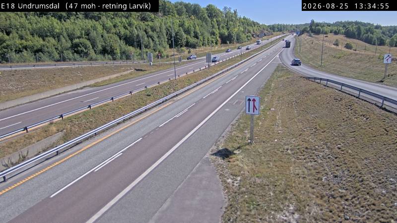 Undrumsdal, retning Drammen