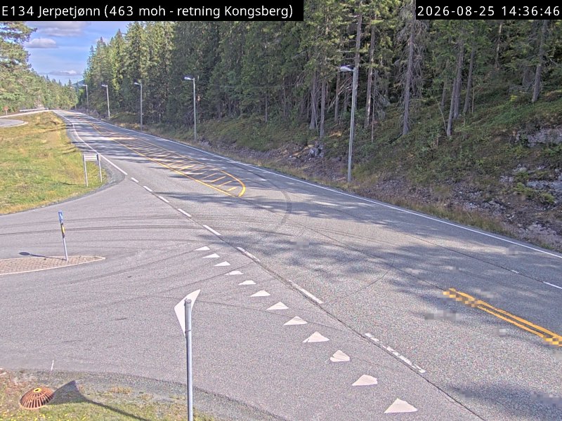 Jerpetjønn, retning Kongsberg