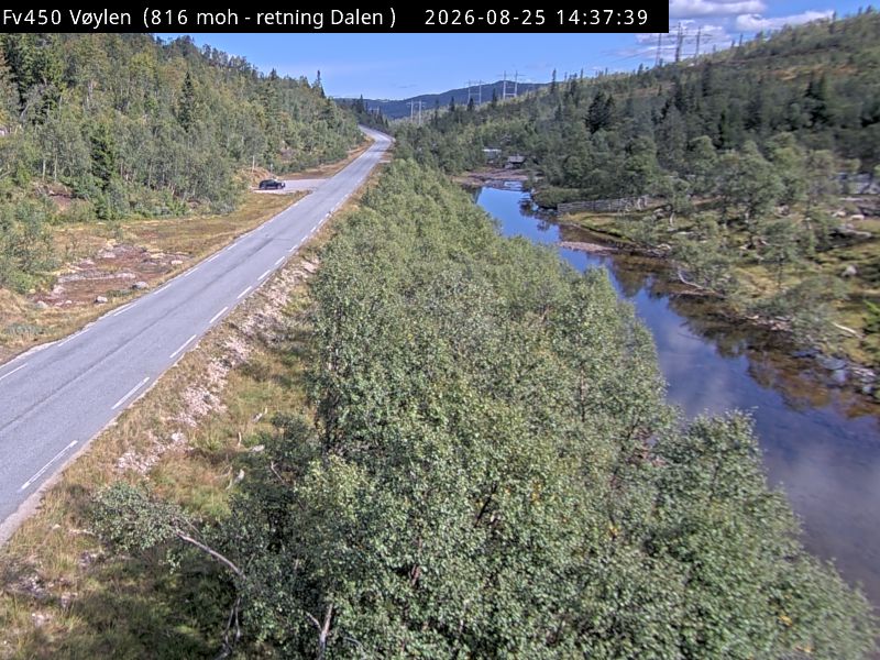 Vøylen, retning Dalen