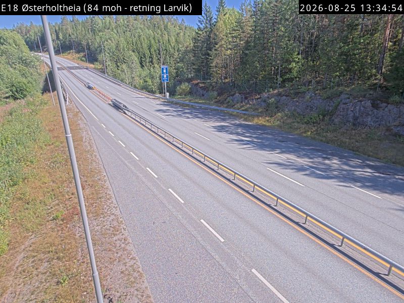 Østerholtheia, retning Larvik