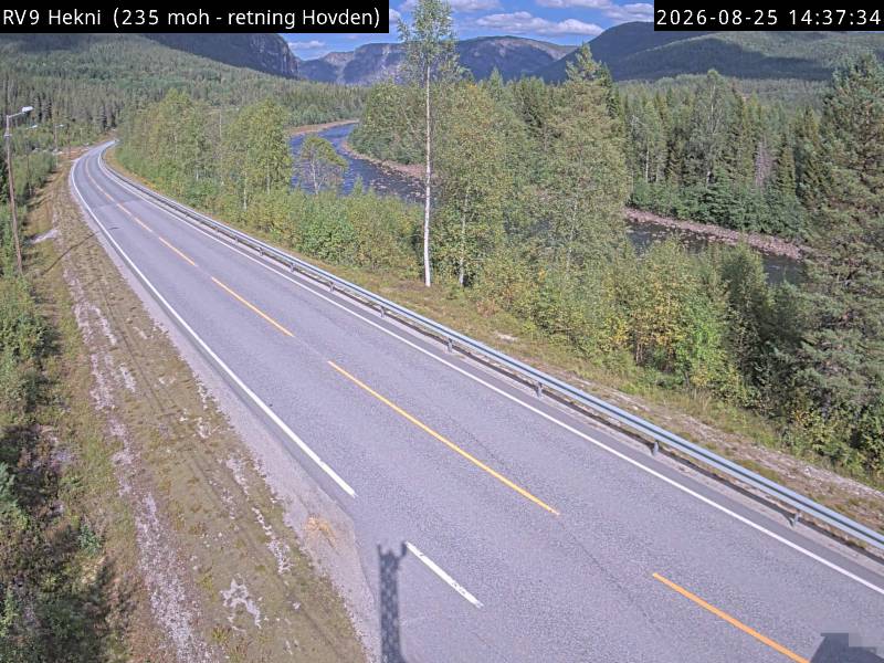 Hekni, retning Hovden