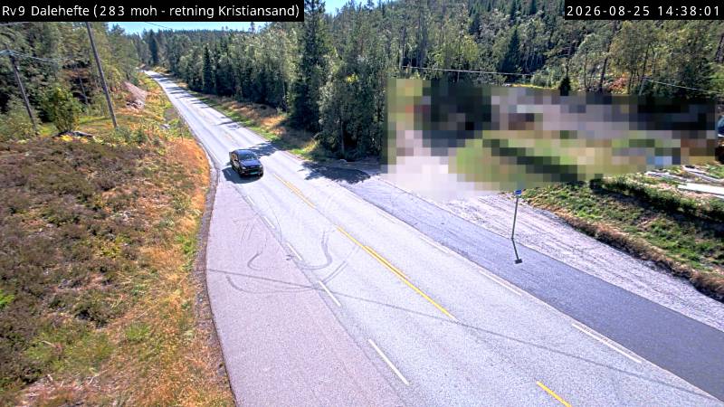 Dalehefte, retning Kristiansand