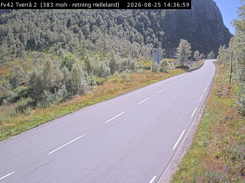 Tverrå, retning Helleland