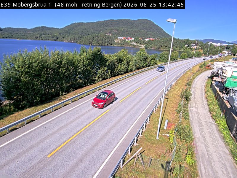 Mobergsbrua, retning Bergen