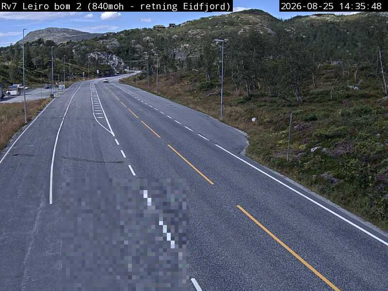 Leiro bom, retning Eidfjord