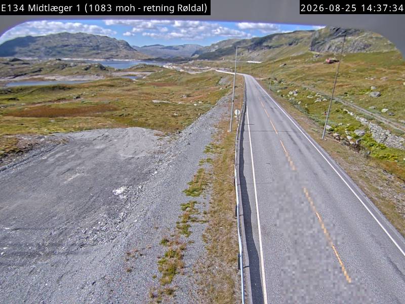 Midtlæger, retning Røldal
