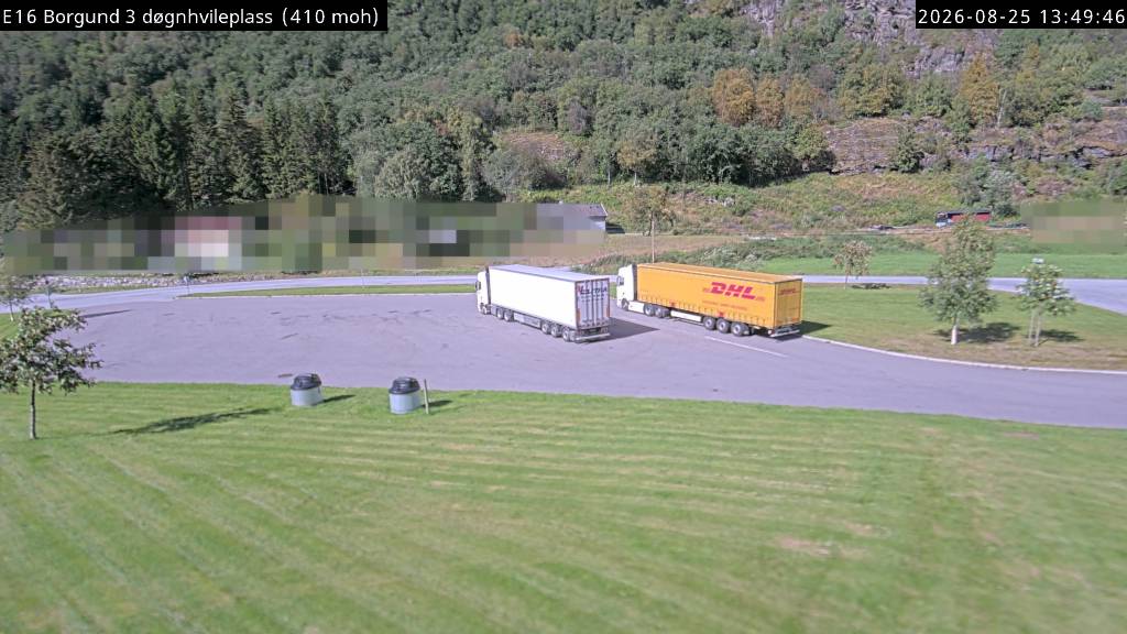 Borgund, retning døgnhvileplass