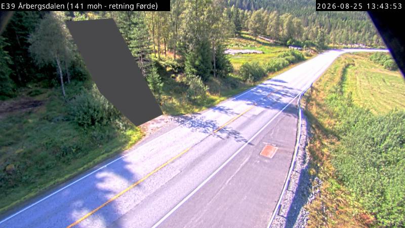 Årbergsdalen, retning Førde