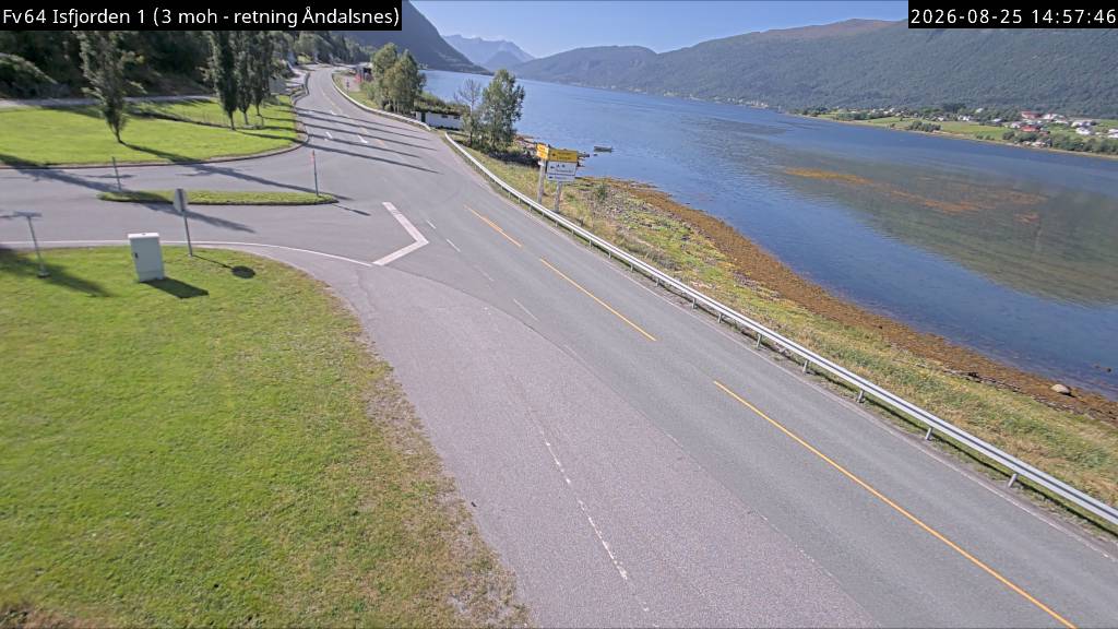 Isfjorden, retning Åndalsnes