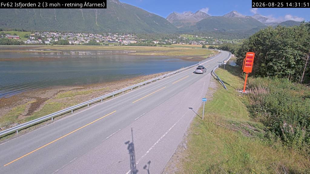 Isfjorden, retning Åfarnes
