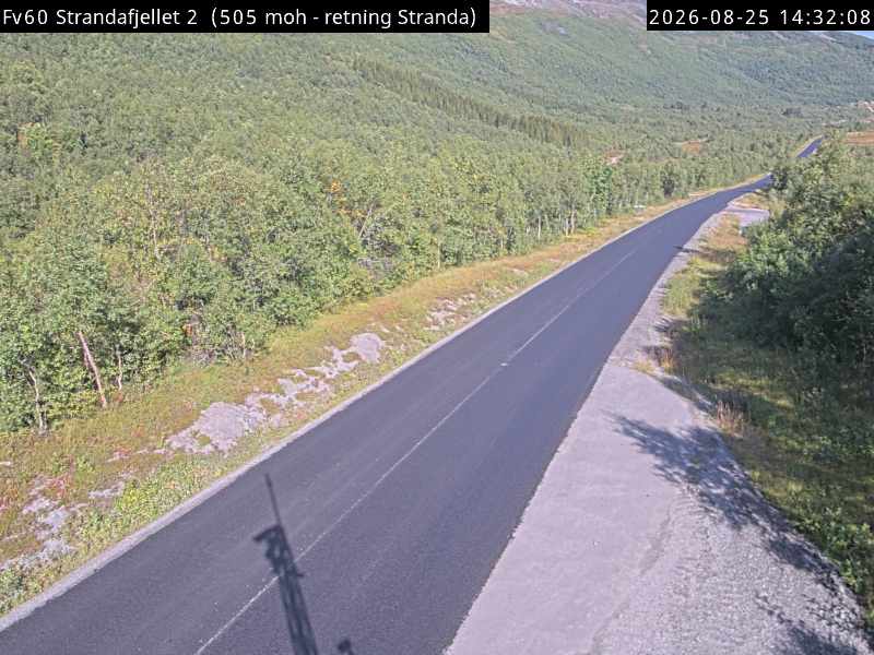 Strandafjellet, retning Stranda