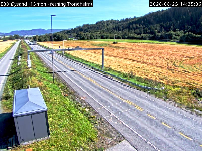 Øysand, retning Trondheim