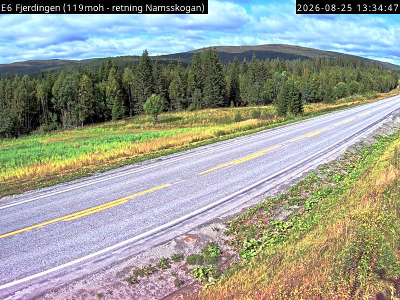 Fjerdingen, retning Namsskogan