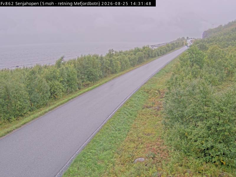 Senjahopen, retning Mefjordbotn