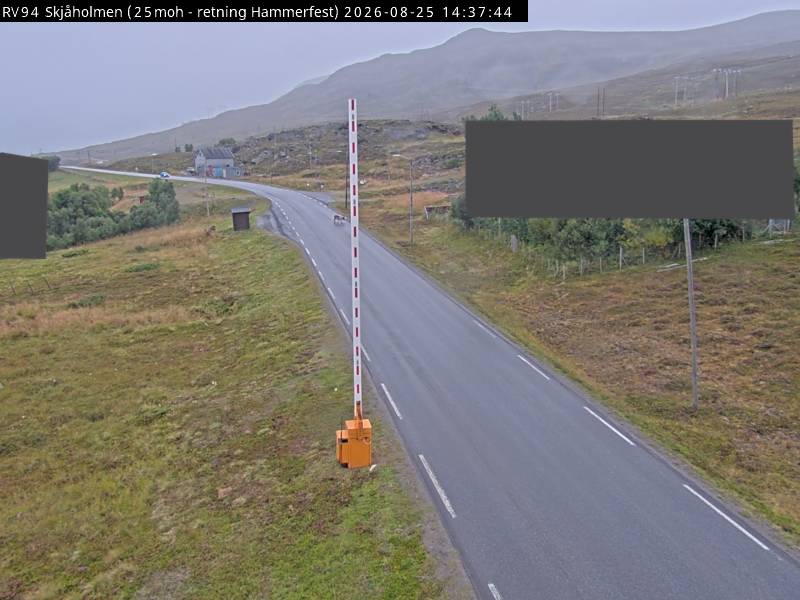Skjåholmen, retning Hammerfest