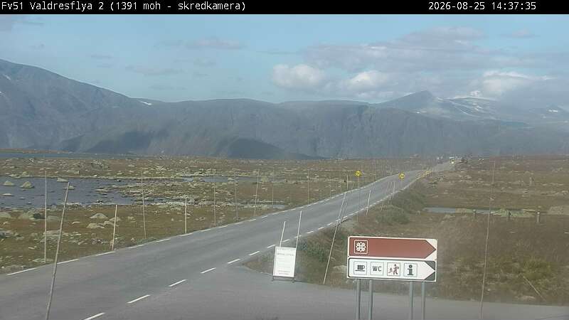 Valdresflye, retning skifter