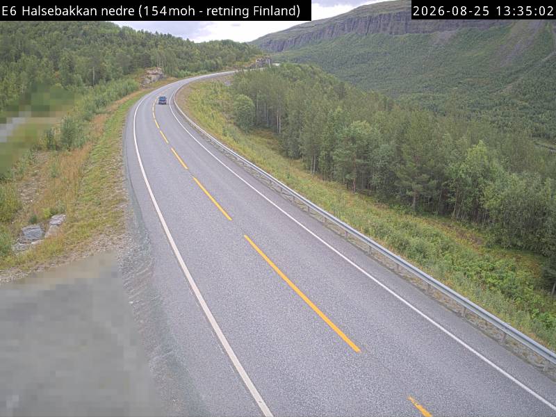 Halsebakkan nedre, retning Finland