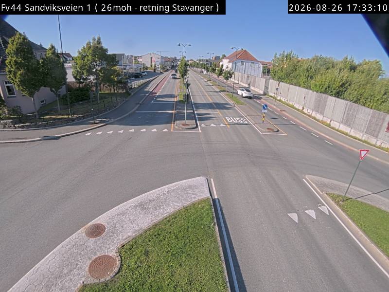 Sandviksveien, retning Stavanger sentrum