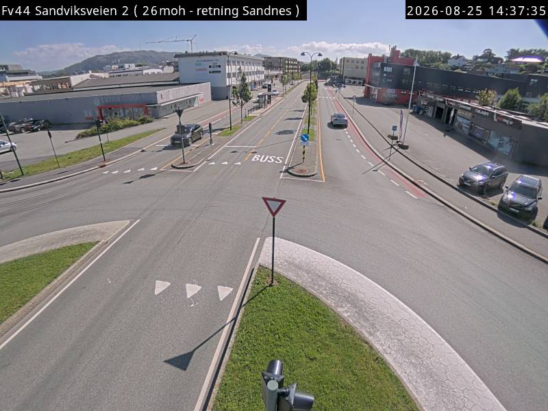Sandviksveien, retning Sandnes