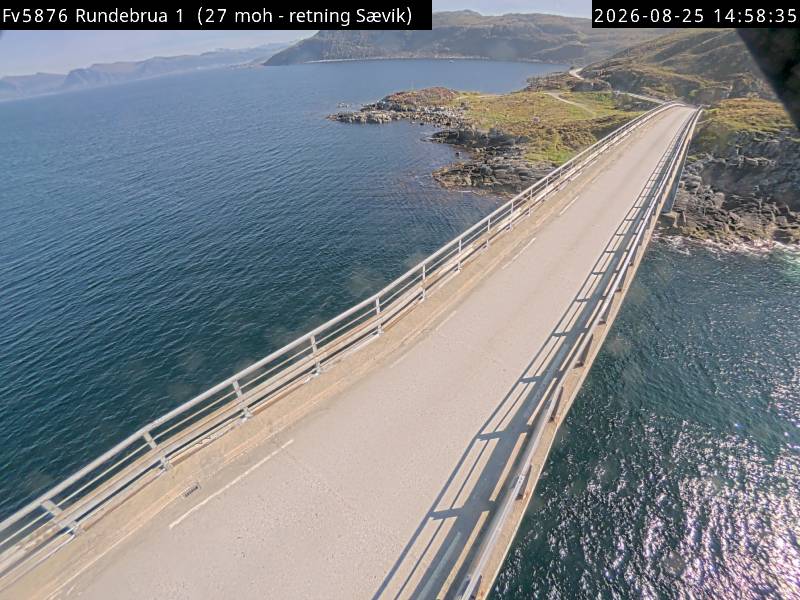 Rundebrua, retning Sævik