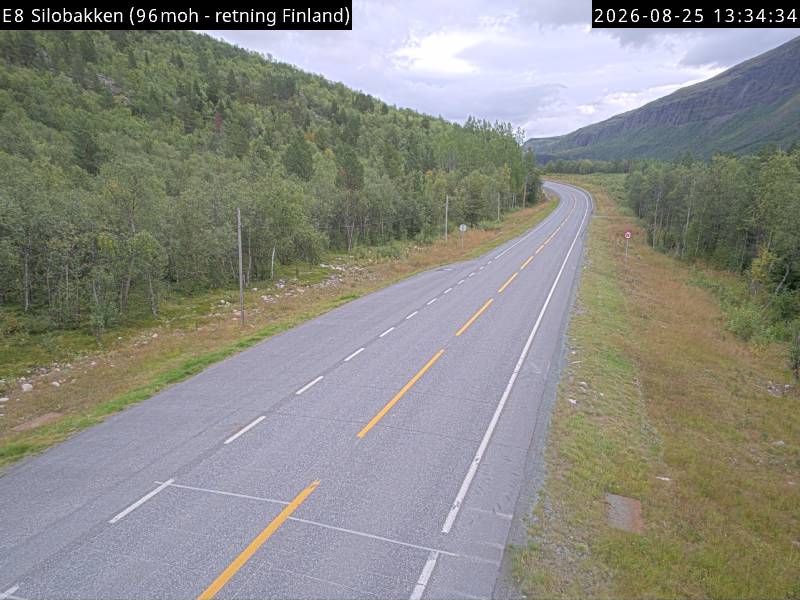 Silobakken, retning Finland