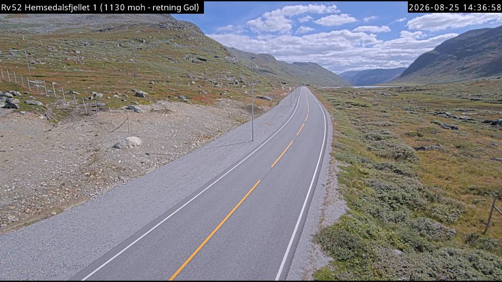 Hemsedalsfjellet, retning Gol