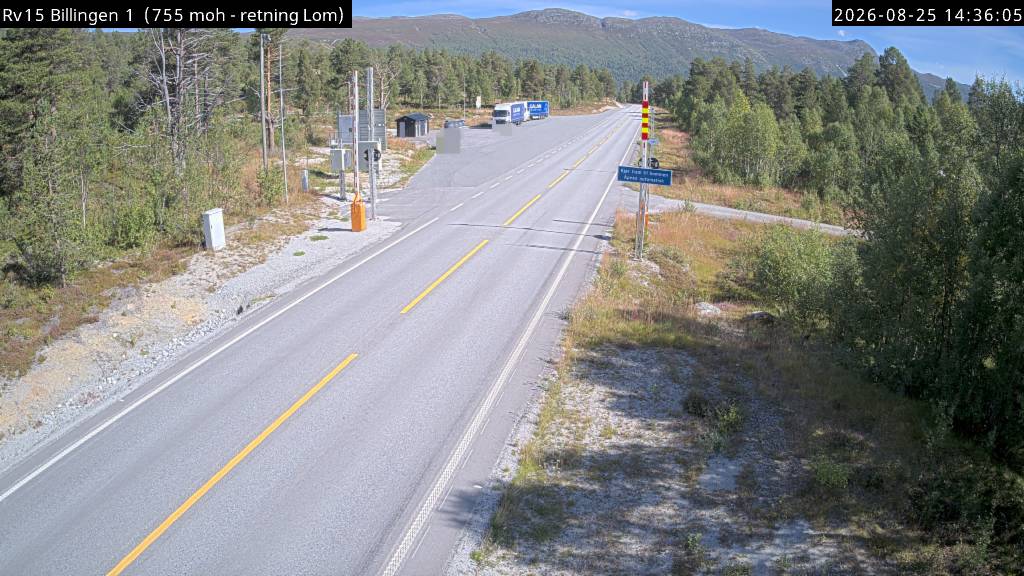 Billingen, retning Lom