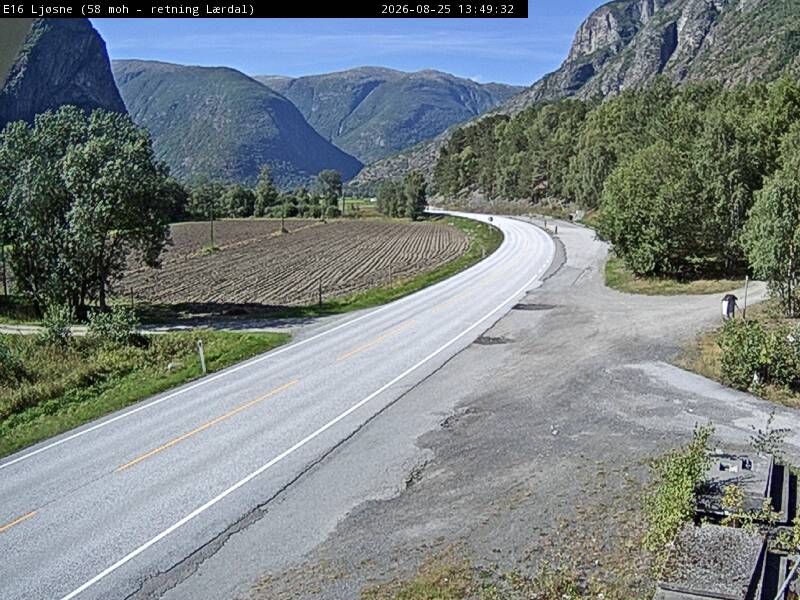 Ljøsne, retning Lærdal