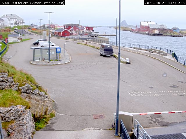 Røst ferjekai, retning Røst