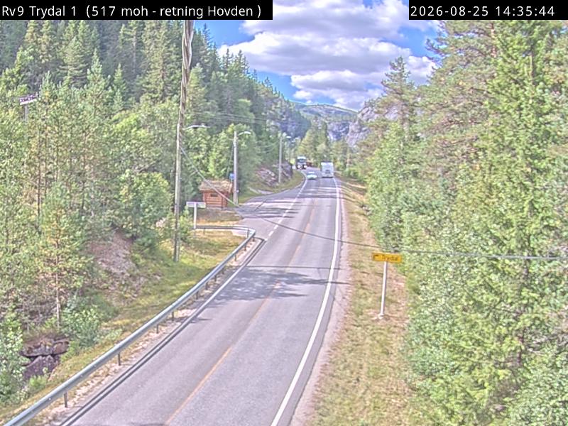 Trydal, retning Hovden