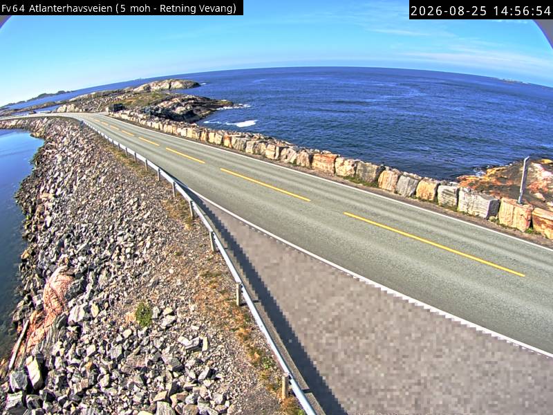 Atlanterhavsvegen, retning Vevang