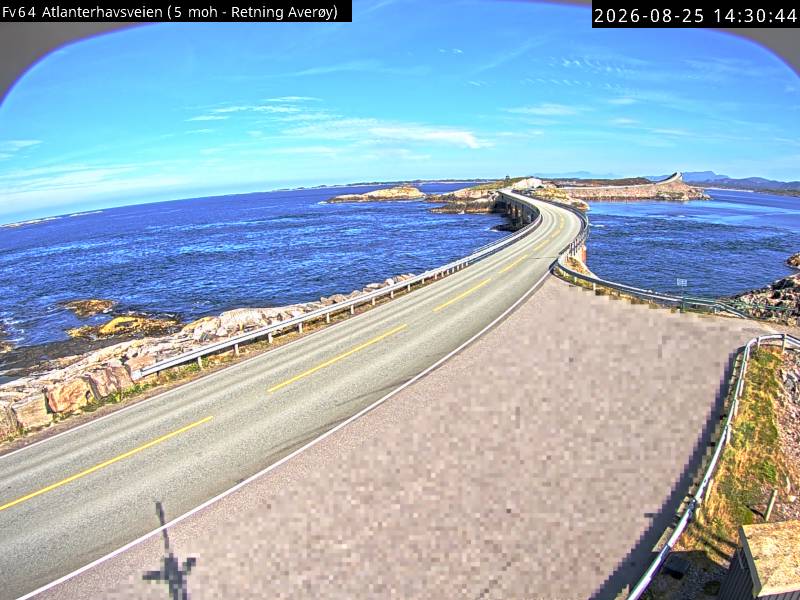 Atlanterhavsvegen, retning Averøy