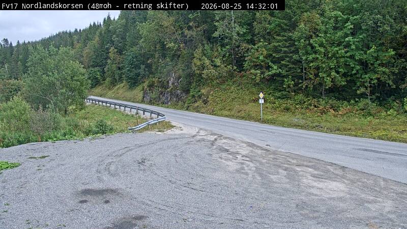 Nordlandskorsen, retning skifter
