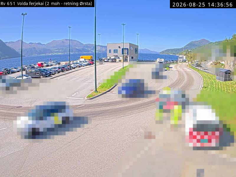 Volda ferjekai, retning Mot Ørsta