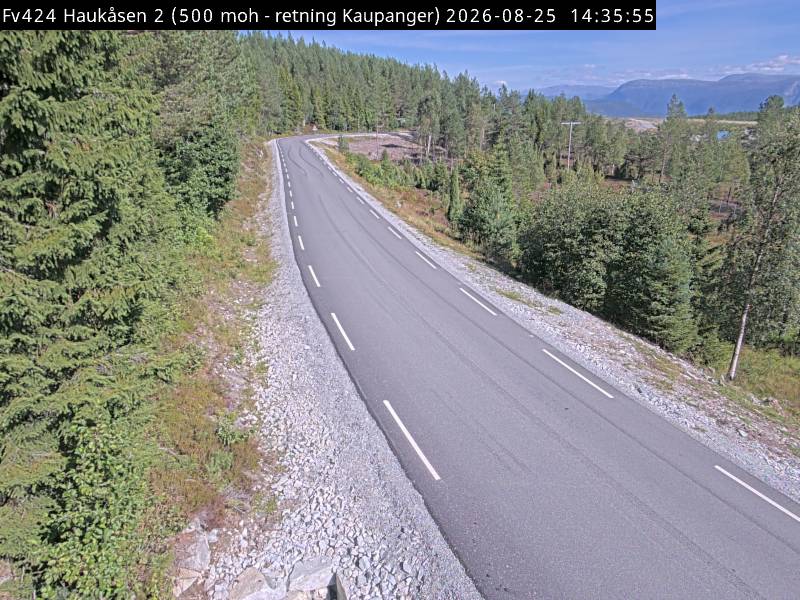 Haukåsen, retning Kaupanger