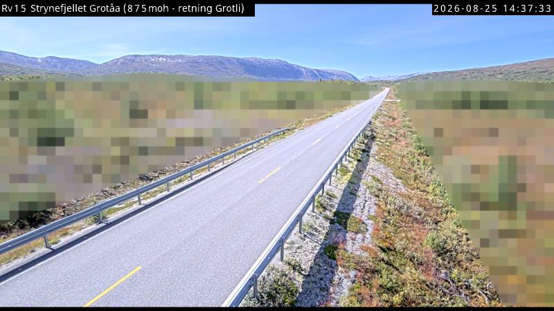 Strynefjellet Grotåa, retning Grotli