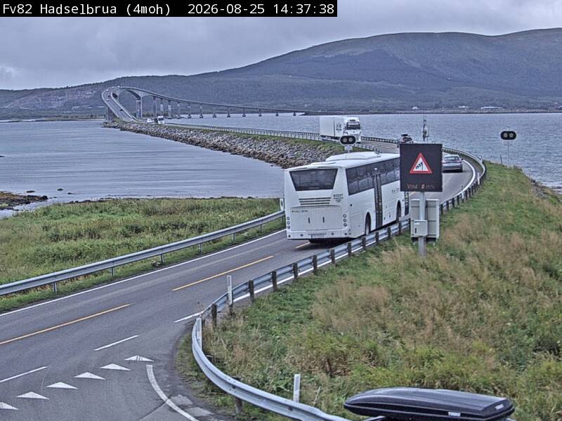 Hadselbrua, retning Stokmarknes
