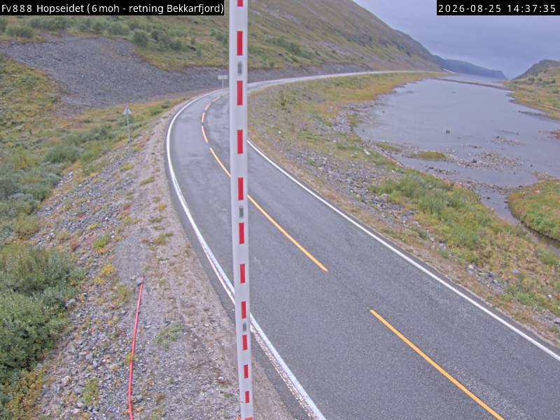 Hopseidet, retning Bekkarfjord