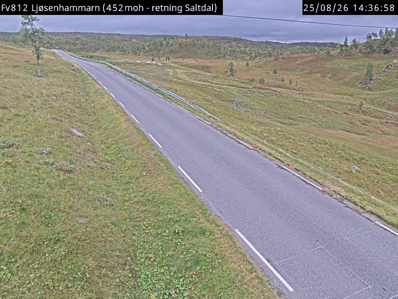Ljøsenhammarn, retning Saltdal