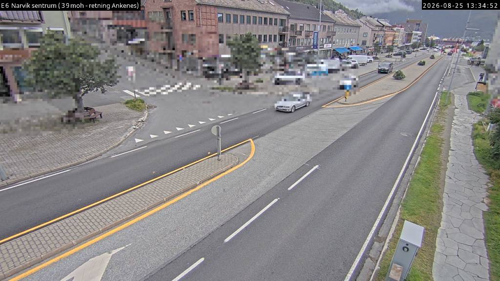 Narvik sentrum, retning Ankenes