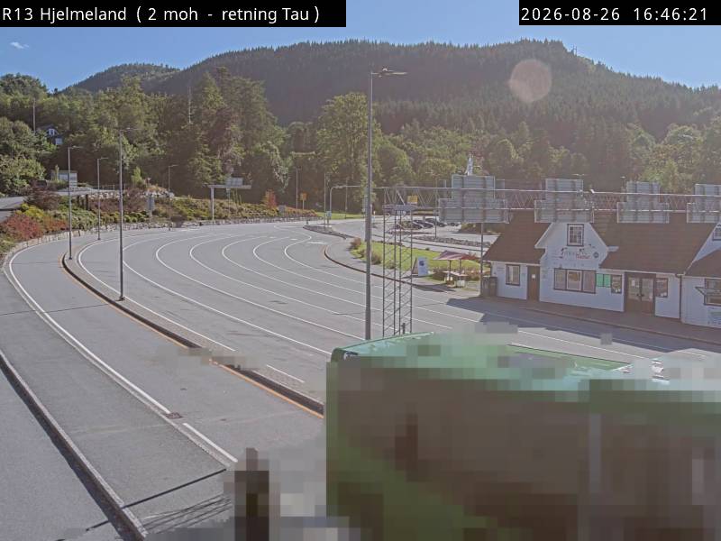 Hjelmeland ferjekai, retning Hjelmeland