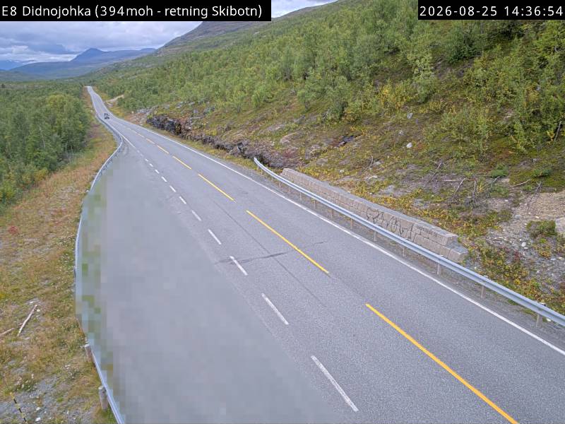 Didnojohka, retning Skibotn
