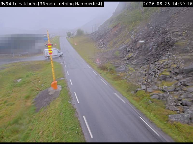 Leirvik, retning Hammerfest