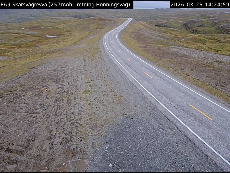 Skarsvågrevva, retning Honningsvåg